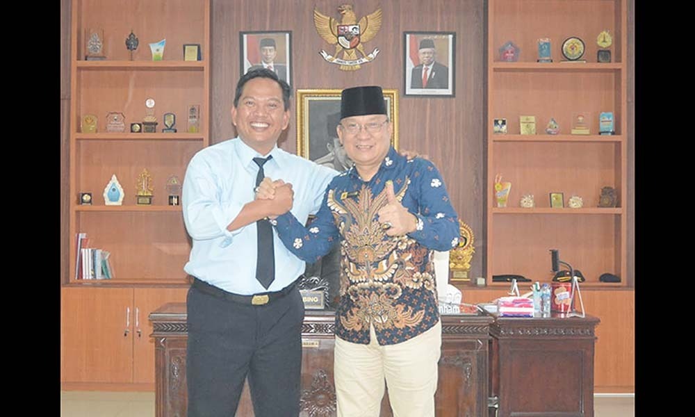 Jalin Sinergitas, Ketua Umum PPWI Kunjungan ke Lapas Kerobokan