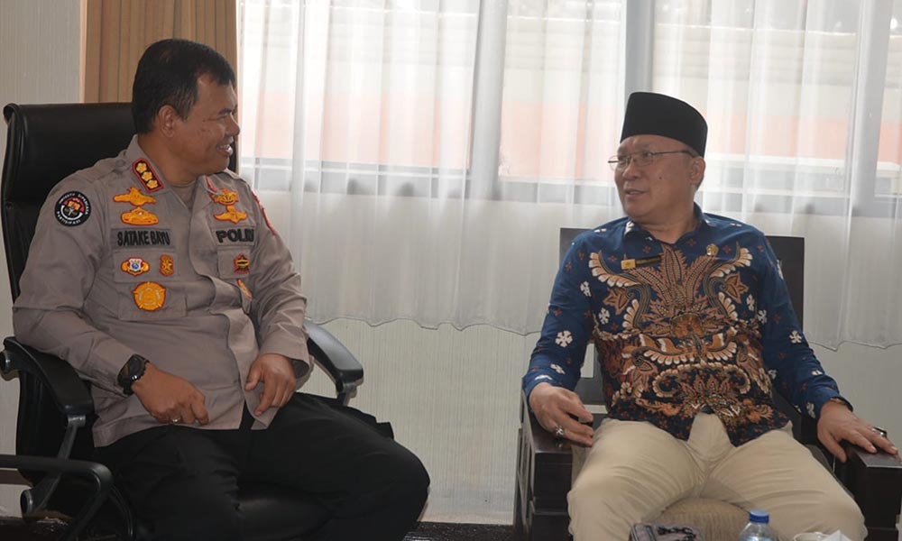 Kabidhumas Polda Bali Terima Kunjungan Audiensi Ketum PPWI