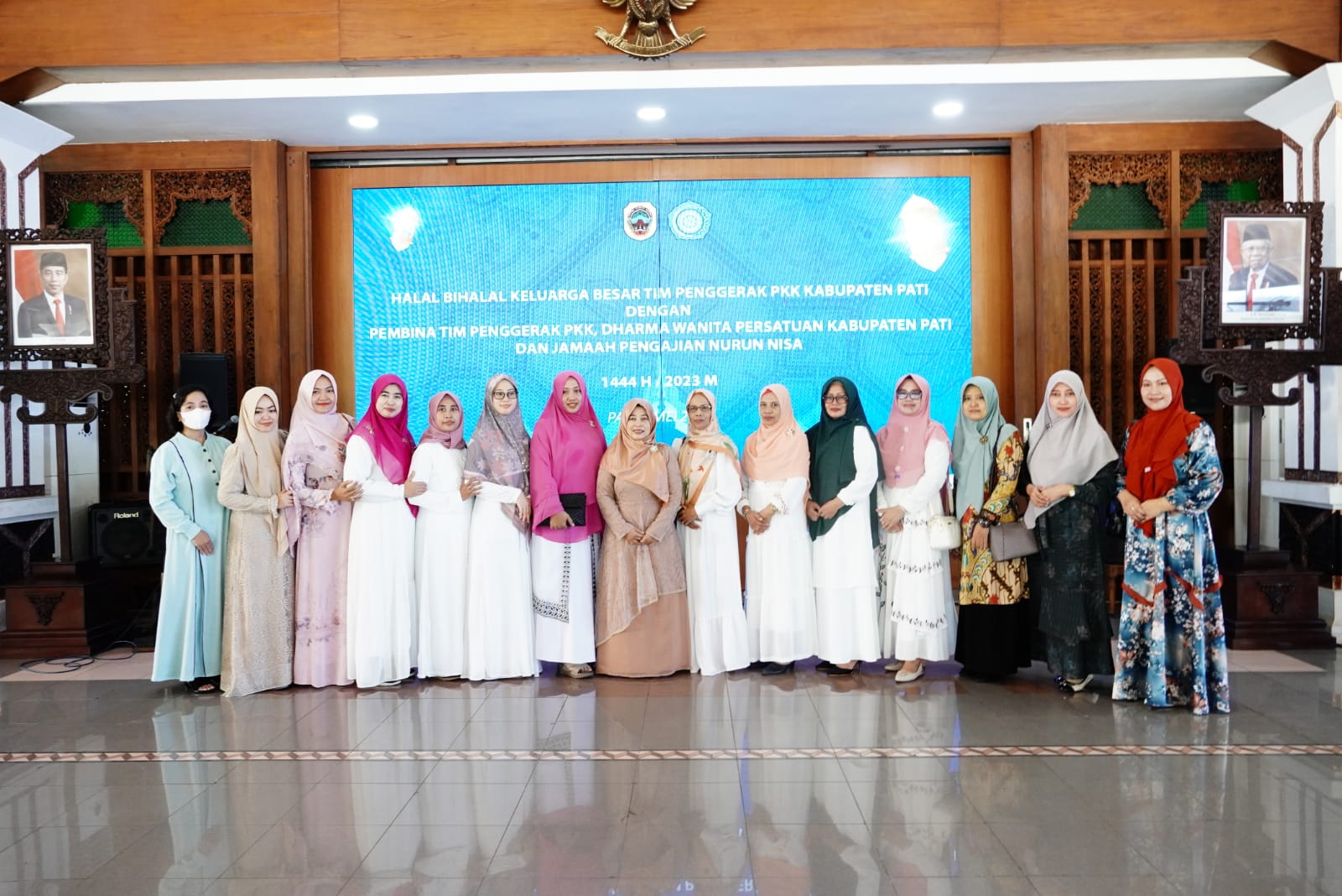 Kekompakan Pengurus TP PKK Kabupaten dan Kecamatan