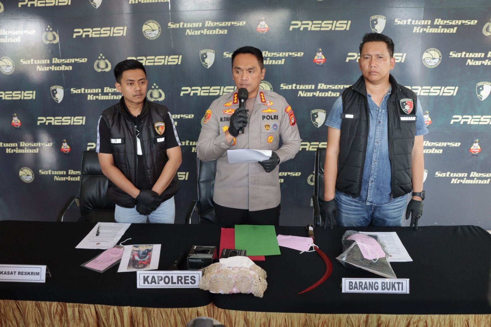 Tiga Pelaku Penyerangan Dibekuk Polisi