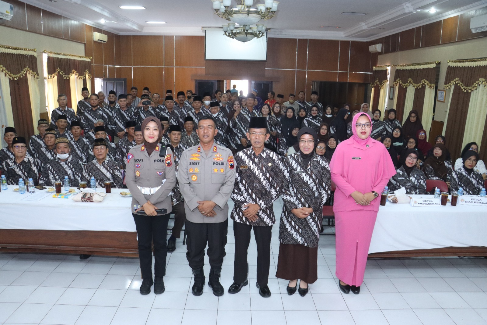 Pertemuan Rutin, Kapolres Sukoharjo Tetap Sinergitas Bersama Purnawirawan Polri