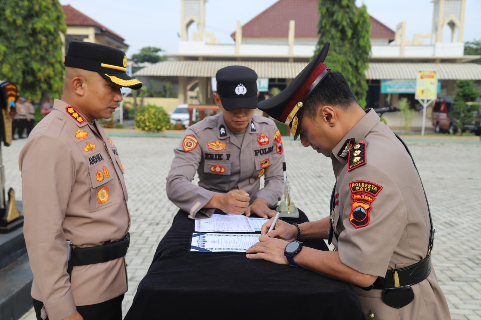 Kapolresta Pati Lantik Wakapolres Baru Adalah AKBP Dandy Ario Yustiawan