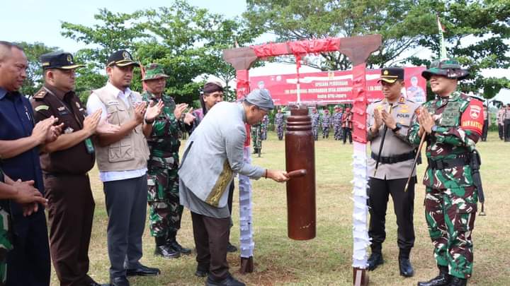 Pembukaan TMMD Sengkuyung Tahap 1 Tahun 2023