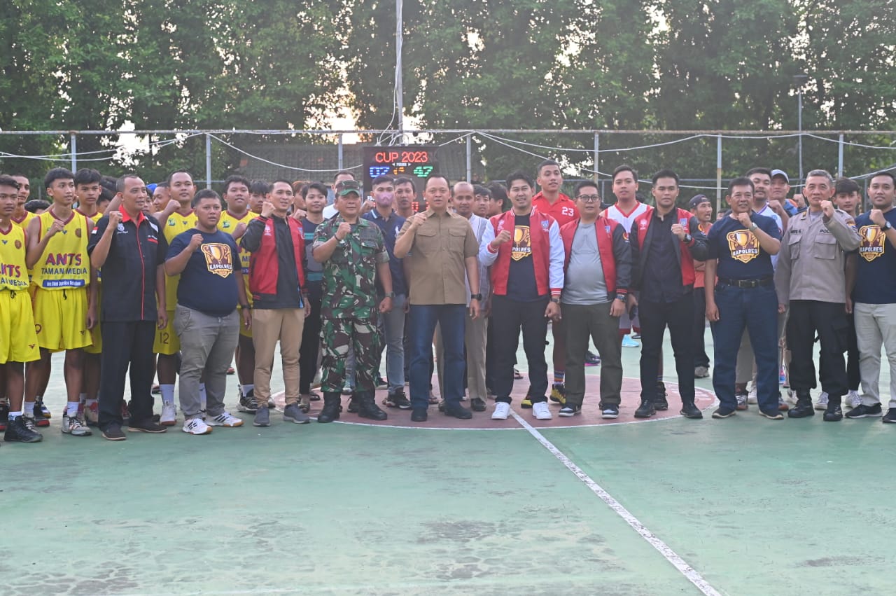 jaring Atlet Terbaik, Basketball Competition Kapolres Cup Jepara 2023 Resmi Dimulai