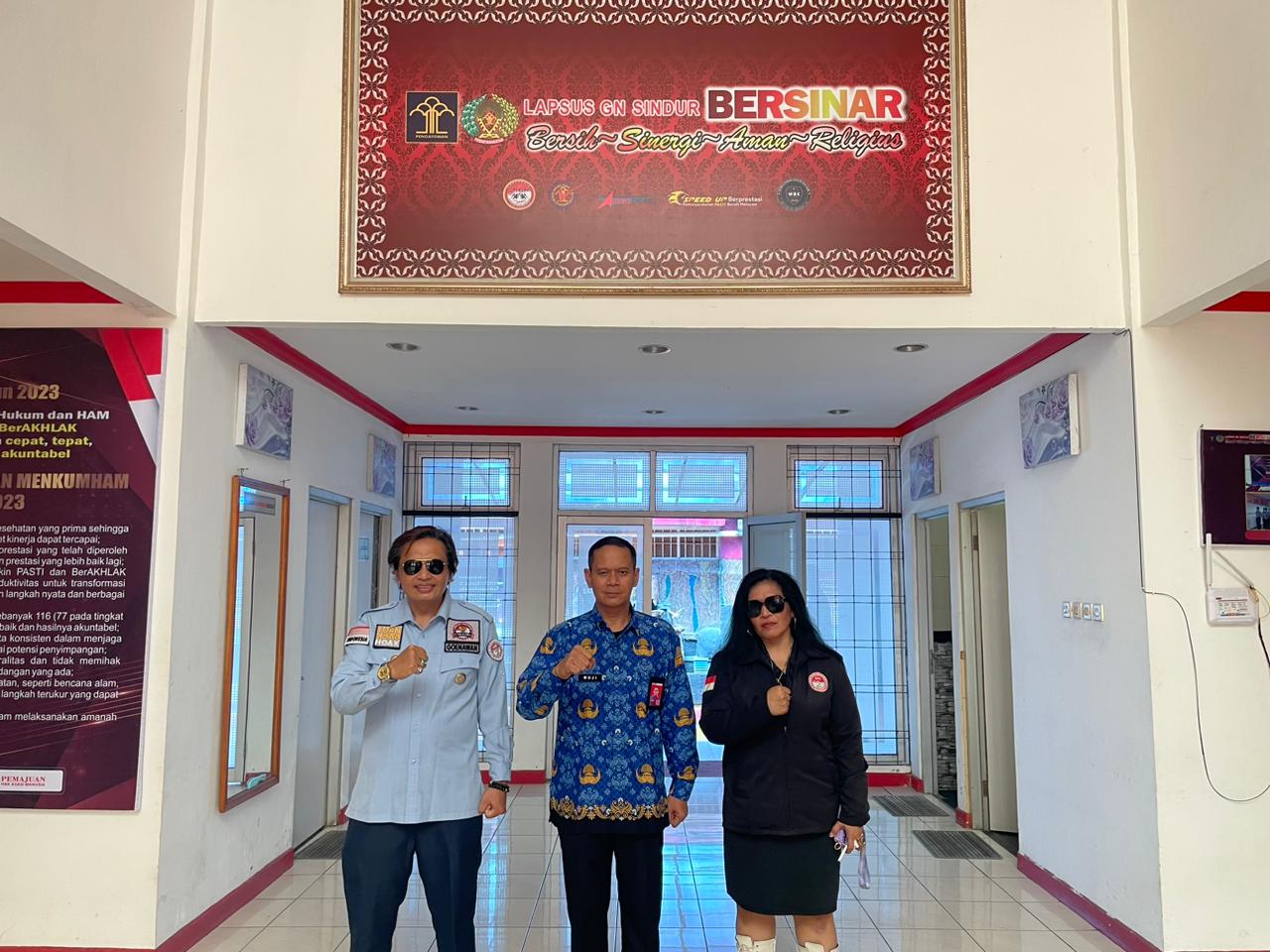 Ketua Presidium FPII dan Pengawas DPI Kunker di Lapas Khusus Kelas IIA Gunung Sindur