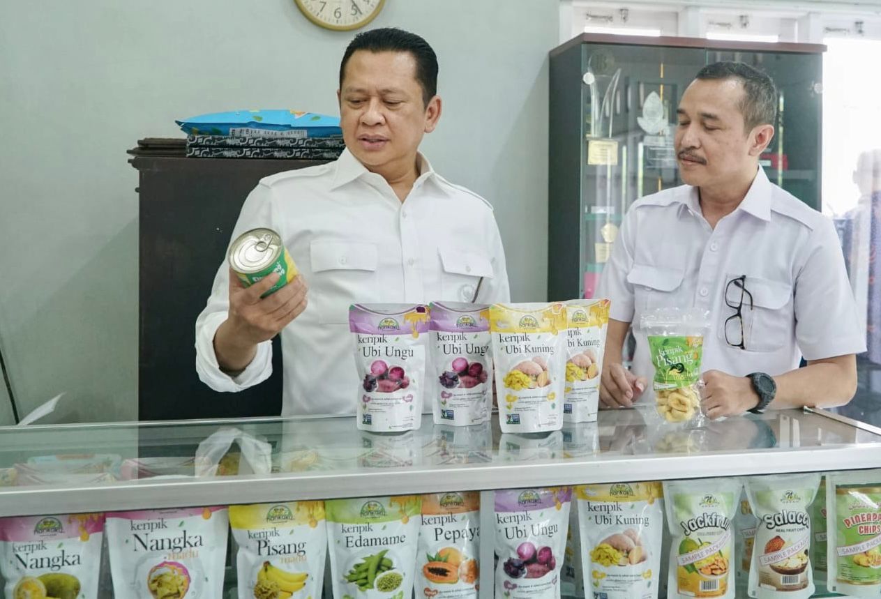 Kuasai Pasar Internasional, Ketua MPR RI Bamsoet Dorong Produk Olahan Makanan Indonesia