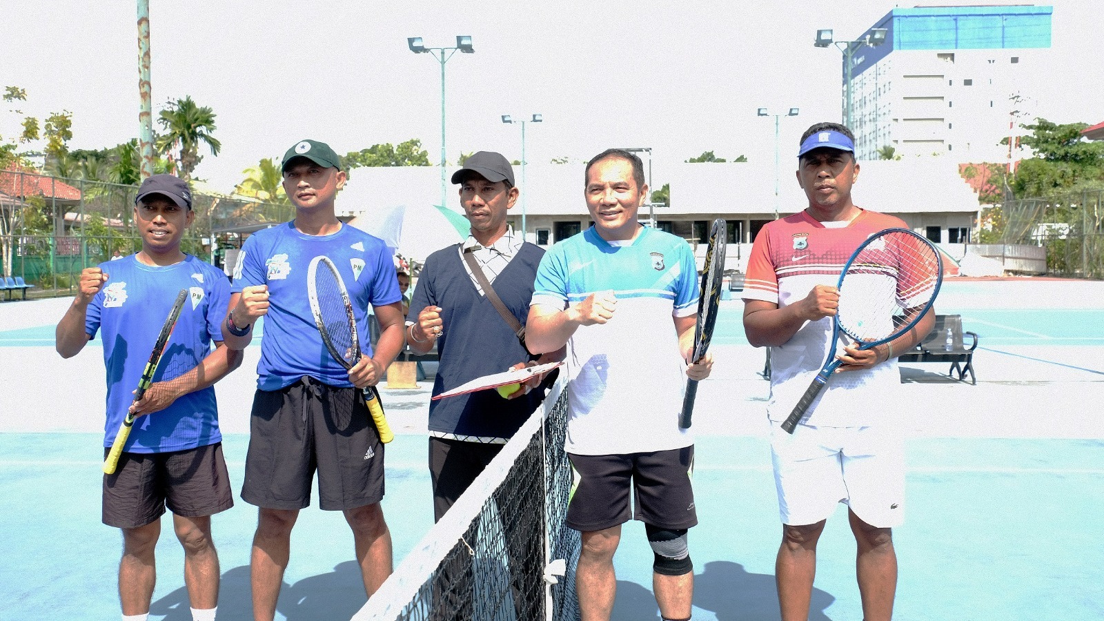 Hari Bhayangkara Ke-77, Turnamen Tenis Lapangan Resmi Ditutup !!!