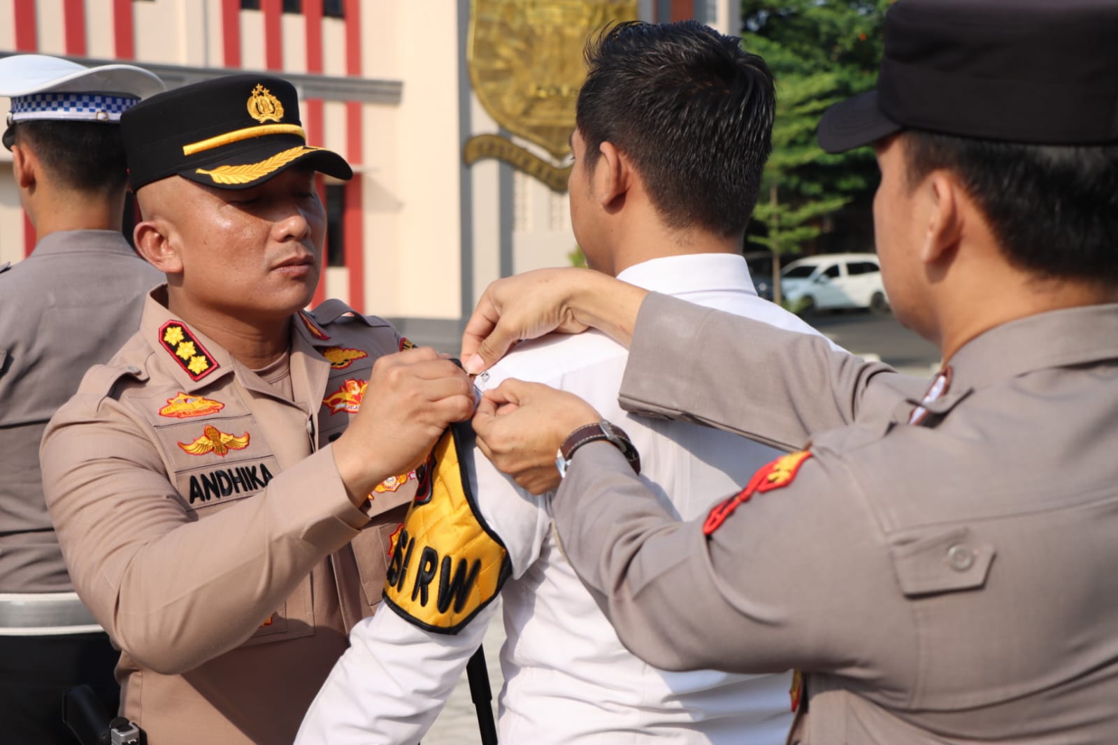 606 Personel Polresta Pati di Sebar di 1.490 RW