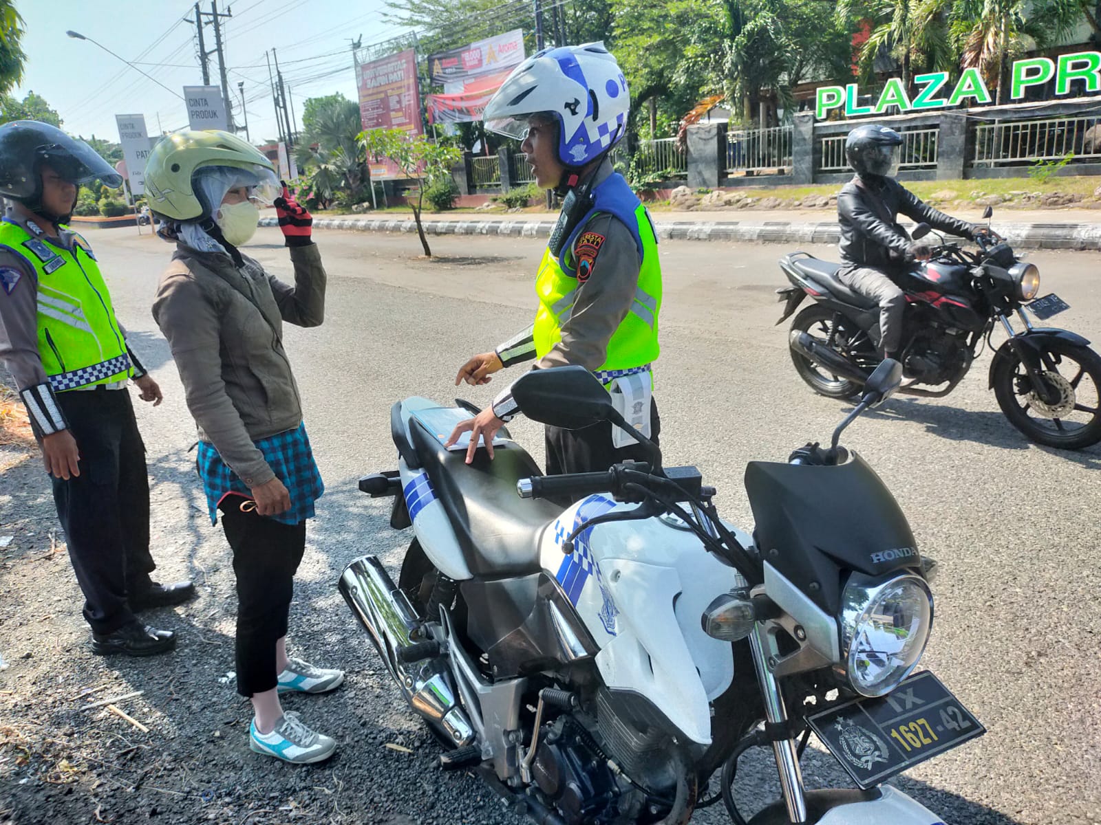 Cegah Laka Lantas, Satlantas Polresta Pati lakukan Hunting System