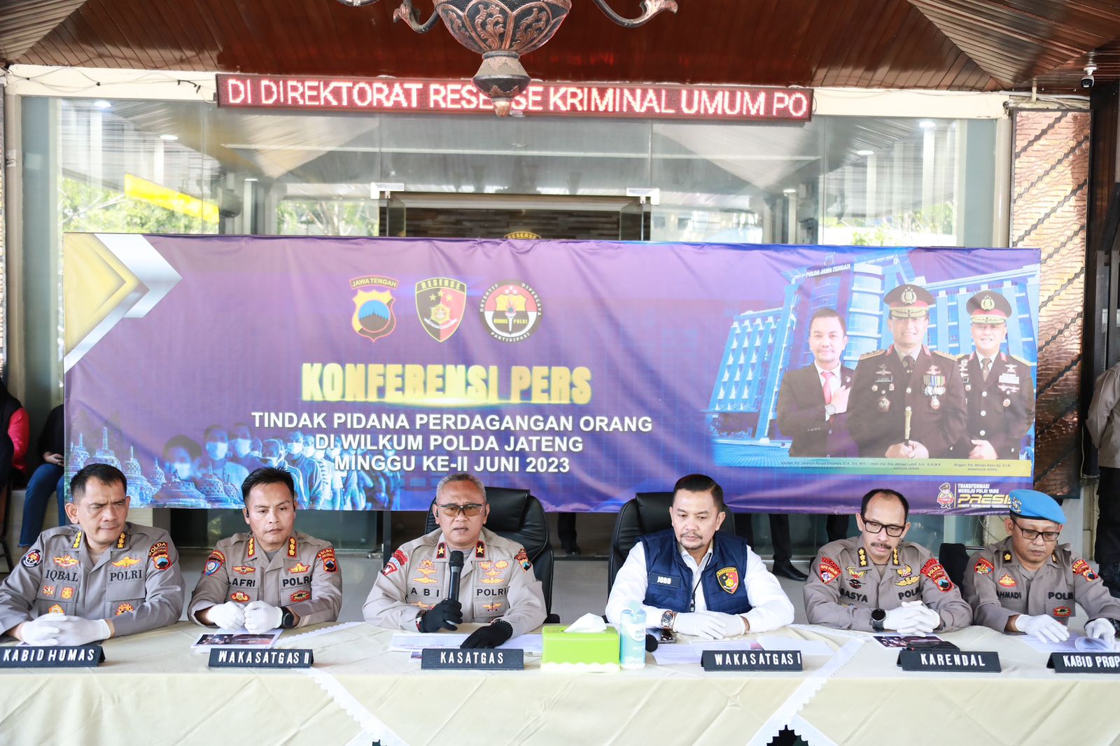 13 Tersangka TPPO Ditangkap Polda Jateng