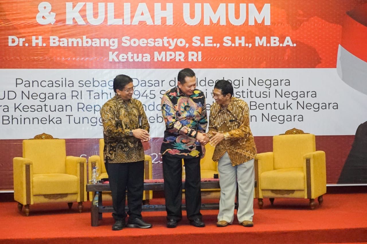 Kuliah Umum dan Sosialisasi Empat Pilar, Ketua MPR RI Bamsoet Ajak Wujudkan Visi Indonesia Emas 2045