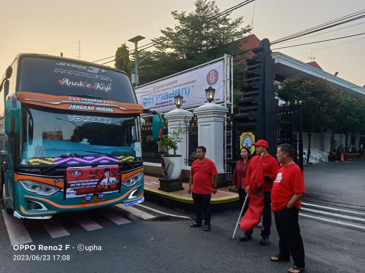 Serbu Jakarta, PDIP Pati Turunkan 290 Kader Partai