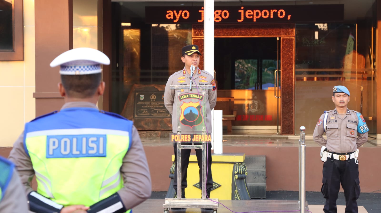 Amankan Malam Takbir, Polres Jepara Terjunkan Ratusan Personil