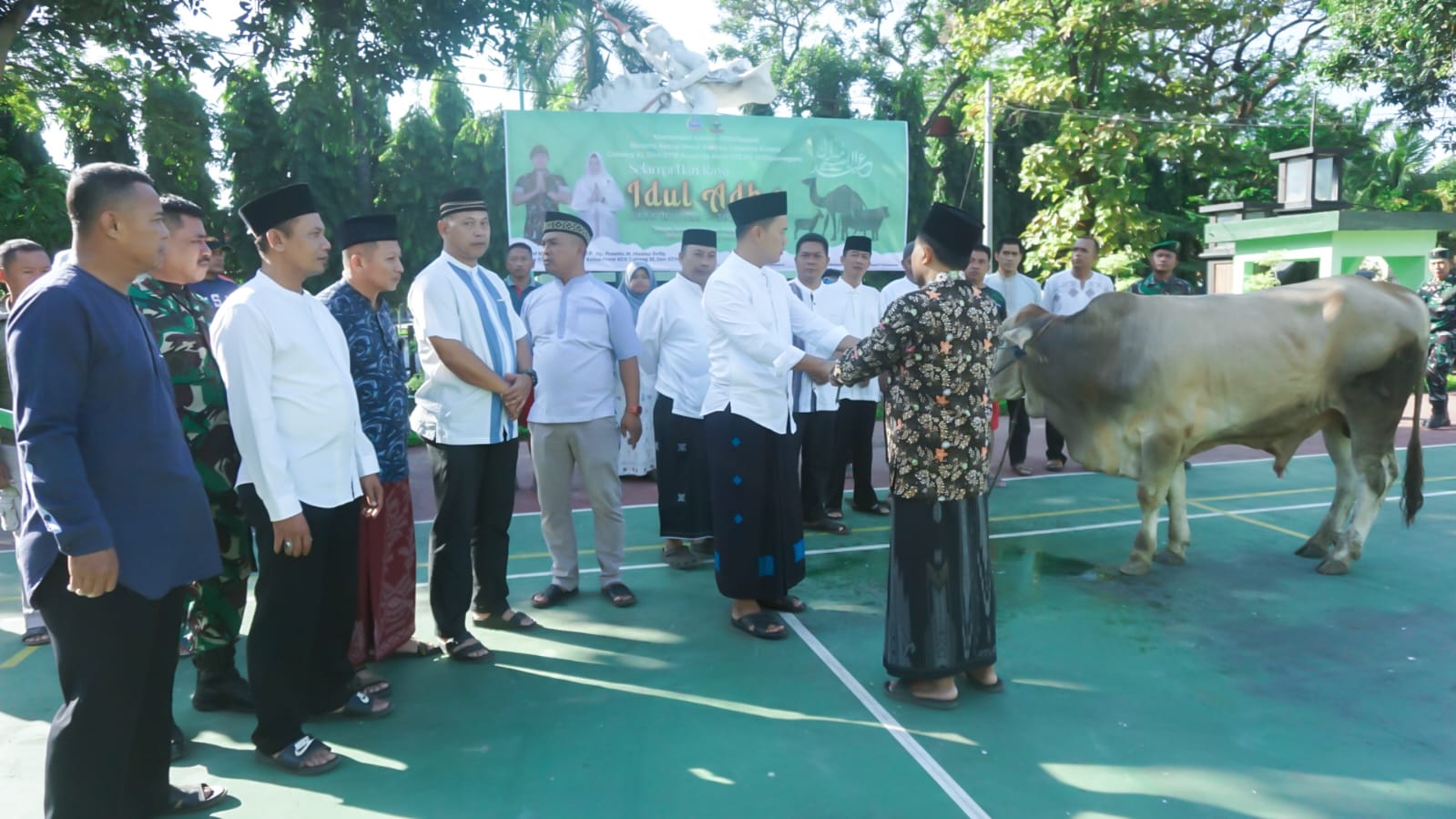 SImbolis !!! Dandim Jepara Gelar Penyembelihan Hewan Qurban