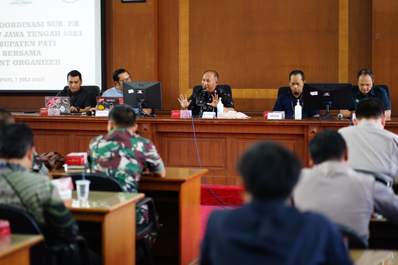 Persiapan Porprov, Sub Panitia Besar Rakor dengan Event Organizer