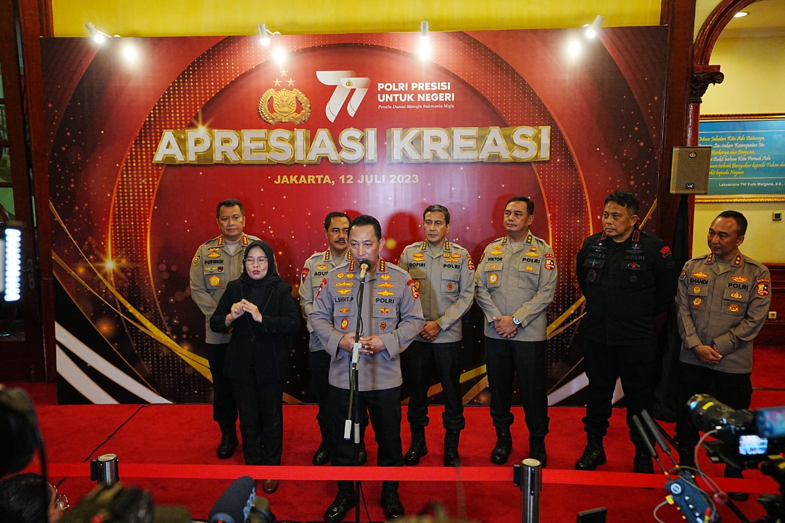 Polisi Jadi Pahlawan, Kapolri : Tanamkan Semangat Jadi Lebih Baik