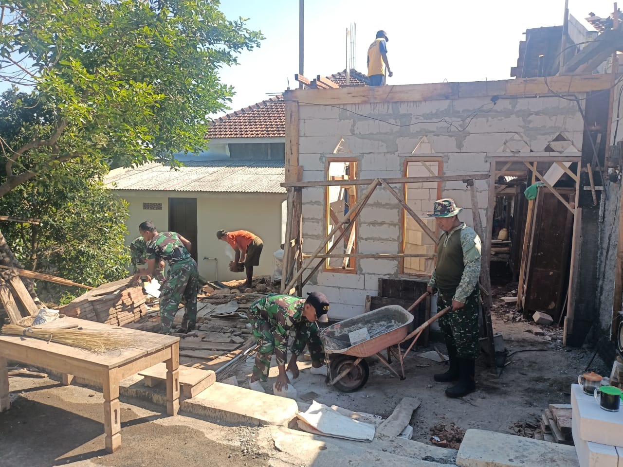 Program TMMD Sengkuyung Tahap II, RTLH Kini di Mulai