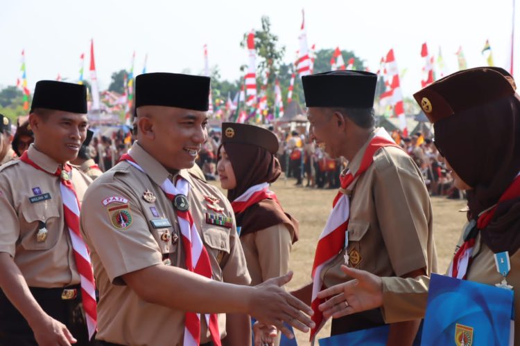 Kapolresta Pati Meriahkan Hari Pramuka ke 62