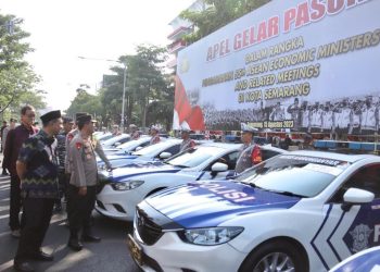 Jamin Keamanan, Polda Jateng Turunkan Ratusan Personil