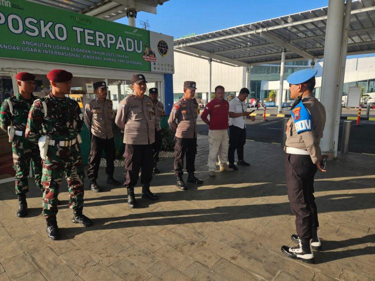 Personil Tampak Standby, Polda Jateng Persiapan