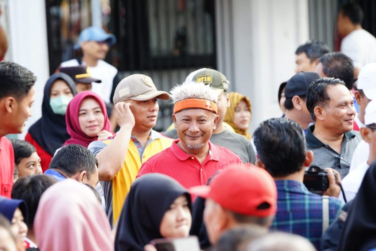 Hari Jadi Pati ke 700, Henggar Apresiasi Animo Peserta Jalan Santai HUT RI