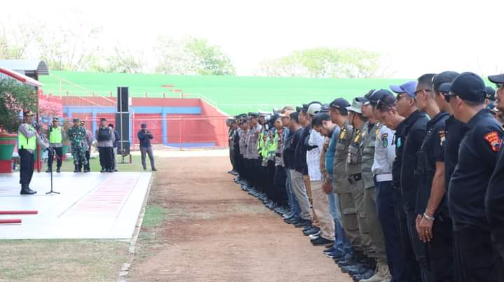 Polres Jepara Kawal Pertandingan Persijap Vs Bekasi FC
