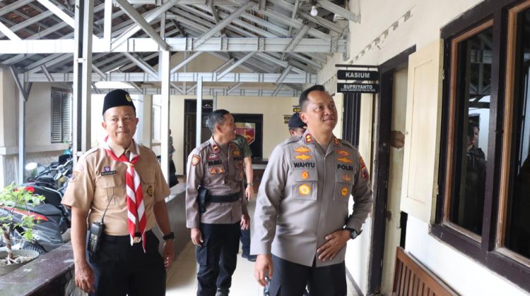 Cek Fasilitas Mako Polsek, Begini kata Kapolres Jepara
