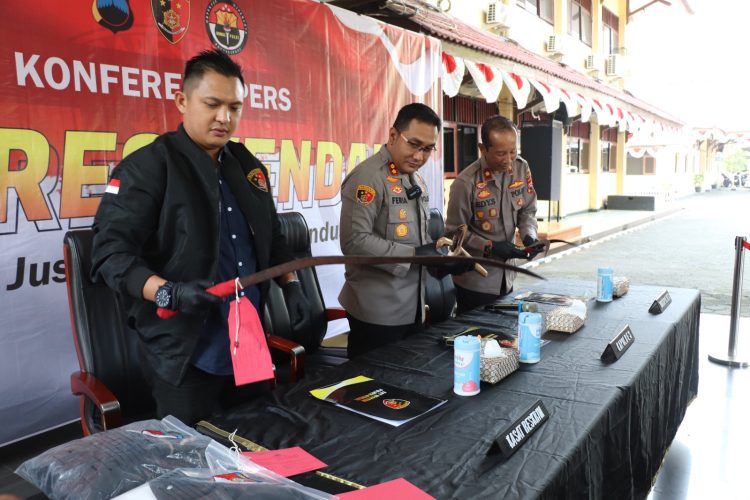 Pembunuhan Saat Tawuran, Polres Kendal Bekuk Dua Pelaku