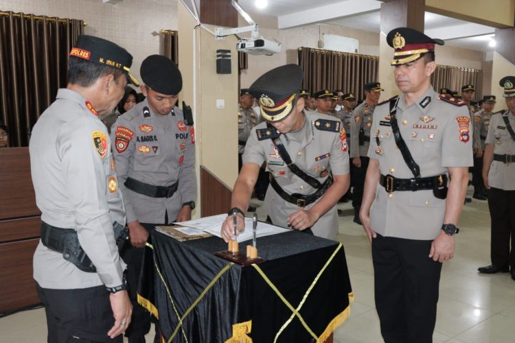 Kapolres Banjar Gelar Sertijab Pejabat Baru
