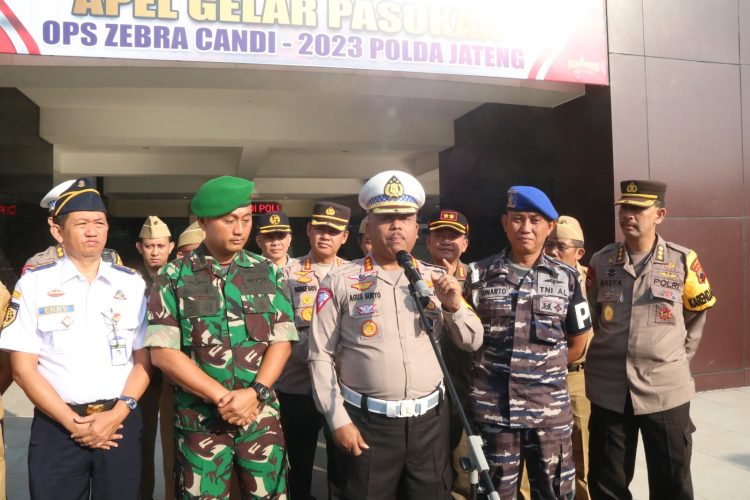 Operasi Zebra Candi Tahun 2023, Dirlantas Polda Jateng Libatkan 800 Personel Polri dan Stakeholder Terkait