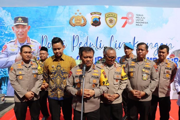 Serentak se-Indonesia, Kapolda Jateng Turunkan Bantuan