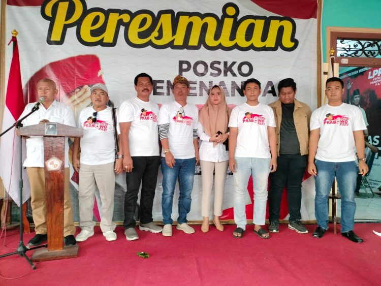 Gempar !!! Posko Pemenangan Prabowo Subianto Hadir Di Pati