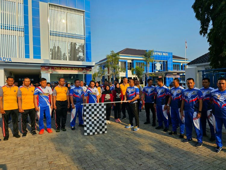 Rangkaian HUT Polantas ke 68, Satlantas Polresta Pati Gandeng Istansi Terkait
