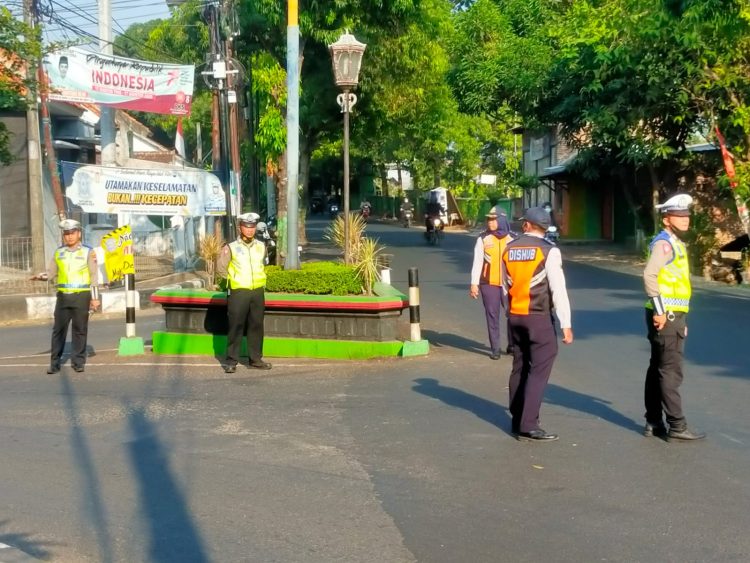 Puluhan Kendaraan Melawan Arus, Satlantas Polresta Pati Tindak Tegas