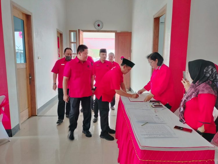 Kemenangan Pemilu 2024, Ketua DPC PDI Perjuangan Gelar Rakercab Bersama Para Kader