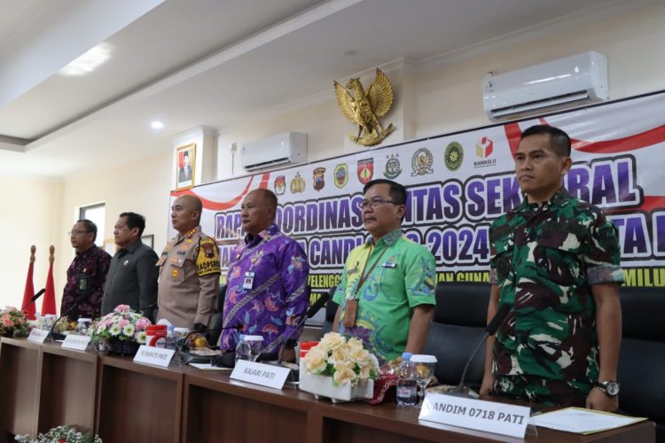 Kesiapan Pengamanan Pemilu 2024, Kapolresta Pati Gelar Rakor