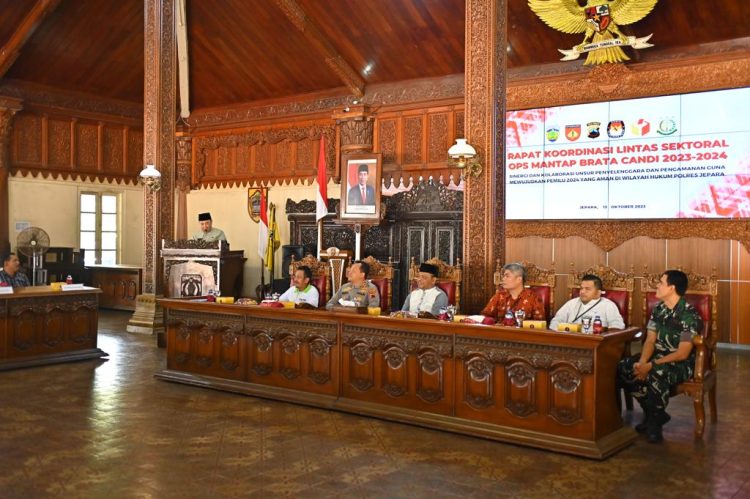 Satukan ide dan Gagasan, Kapolres Jepara Kumpulkan Istansi Terkait