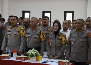 Latihan Pra Operasi, Kapolresta Pati Persiapan Pemilu Serentak Tahun 2024
