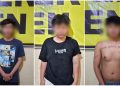 Tiga Orang Bawa Celurit, Polisi Berhasil Tangkap