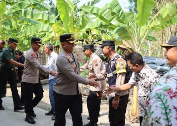 Antusias Warga di Tiga Desa Terima Bantuan, Begini Harapan Kapolresta Pati