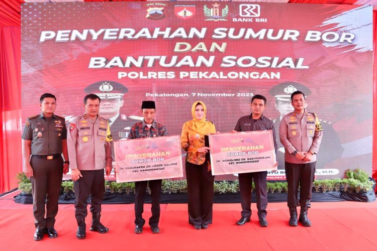 9 Desa Terdampak Kekeringan, Kapolda Jateng Turunkan Bantuan