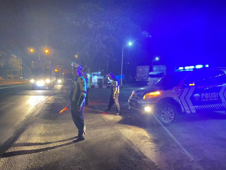 Blue Light Patrol Digencarkan, Satlantas Polresta Pati Antisipasi Kejahatan
