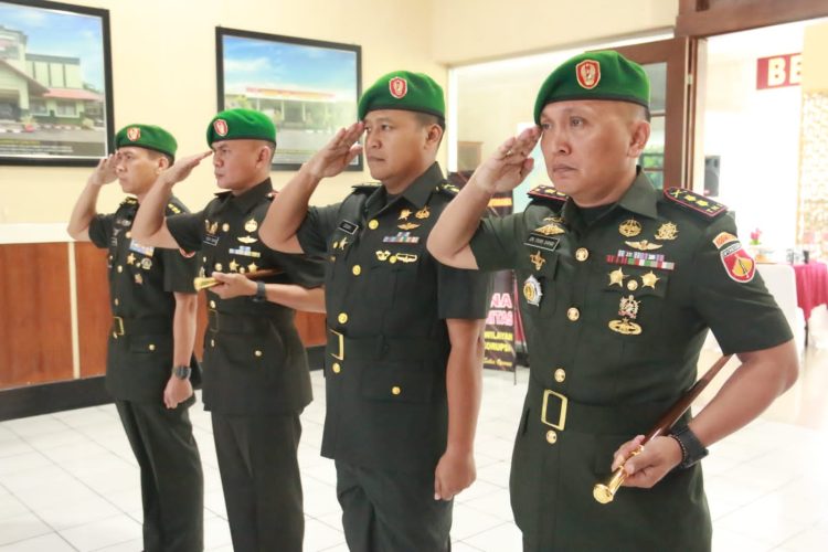 Dua Dandim Hari Ini Sertijab, Inilah Namanya