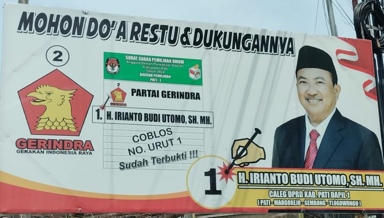 Bukan Janji Tapi Nyata, Dapil Satu Partai Gerindra Pati “H. Irianto Budi Utomo”