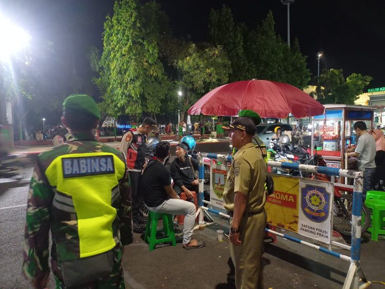 TNI – Polri dan Satpol PP Gelar Patroli Gabungan