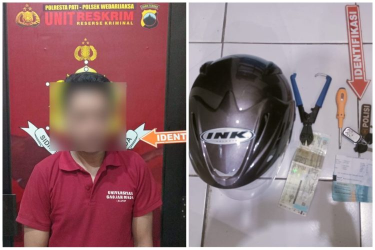 13 Kali Beraksi Mencuri Kotak Amal, Kini Pelaku Dibekuk Polisi