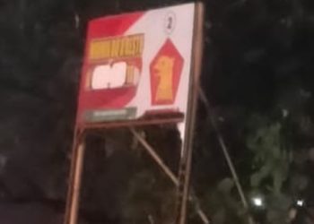 Masyarakat Geram, Baliho Gambar H. Irianto Budi Utomo Dirusak, Siapa Oknum Dalangnya ???