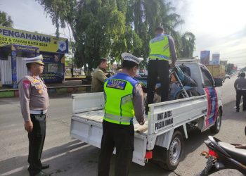 Ratusan Knalpot Brong Diamankan, Berikut Sasaran Lokasi