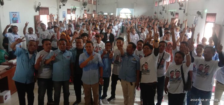 650 Peserta Ramaikan Deklarasi Prabowo-Gibran, Begini kata Sadewo