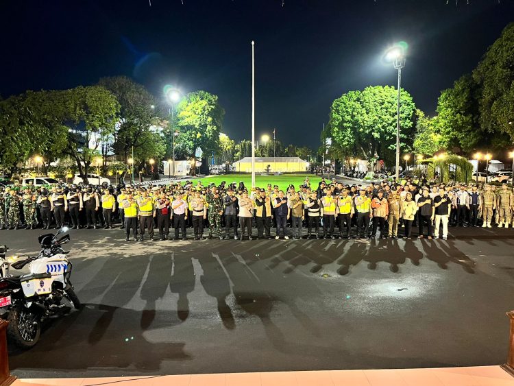 Pergantian Tahun 2024 Aman, Kapolres Kudus Apresiasi TNI – Polri dan Istansi Pemerintah